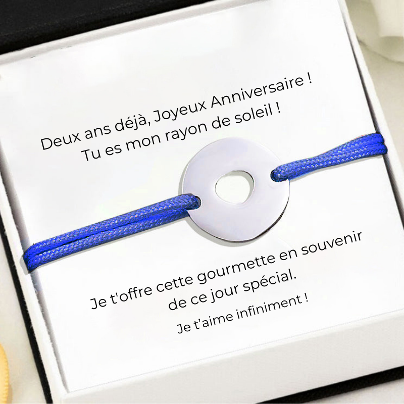 Gourmette - Cadeau Garçon 2 ans