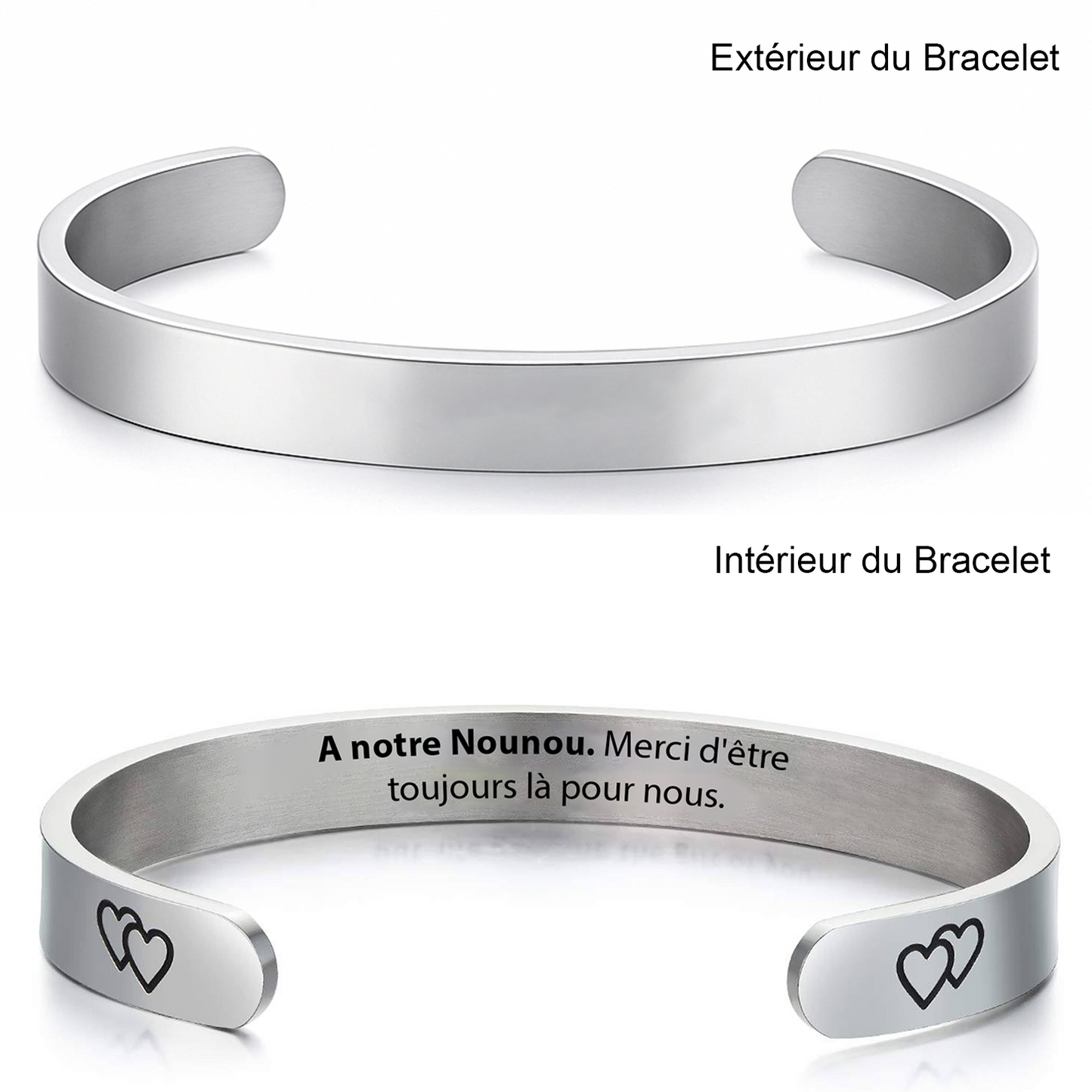 Bracelet Nounou Ajustable A personnaliser