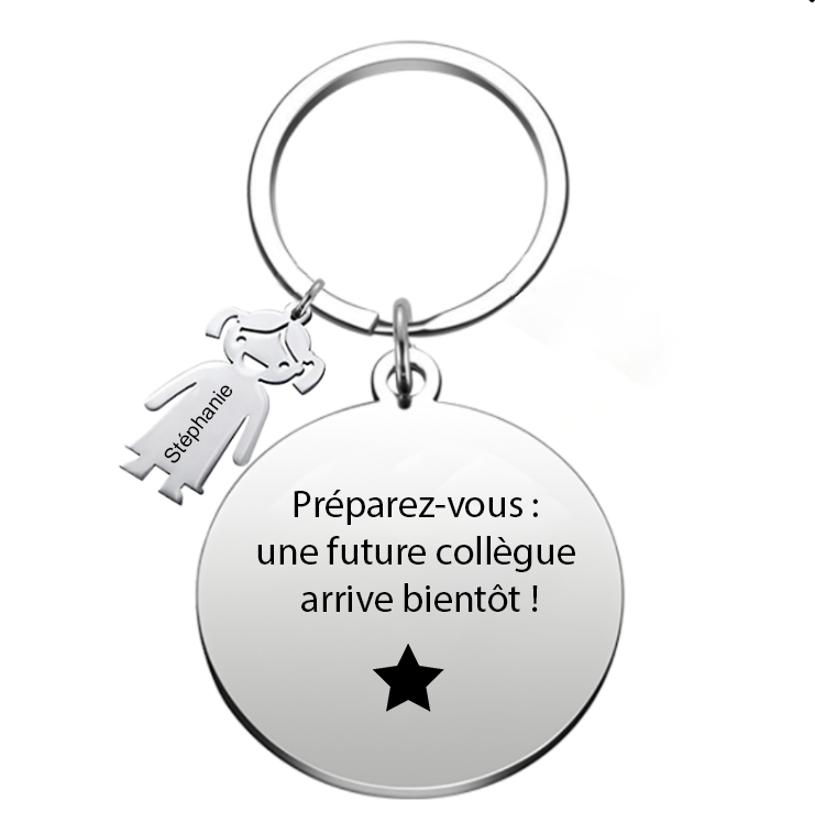 Le Porte-Clef "Préparez-vous : une future collègue arrive bientôt !"
