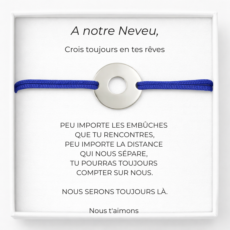 Gourmette A notre Neveu