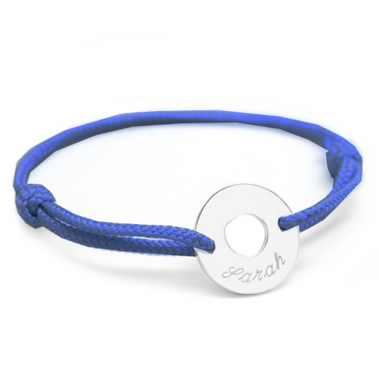 Gourmette_Bleue A personnaliser