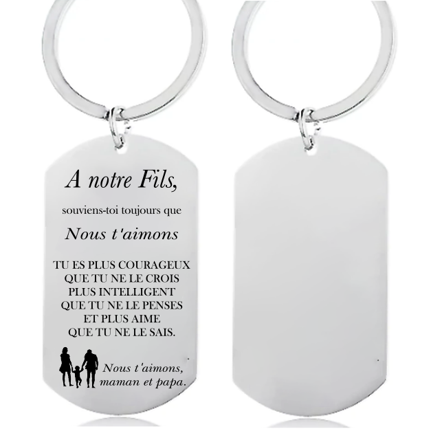 Le porte-clef "A mon Fils"