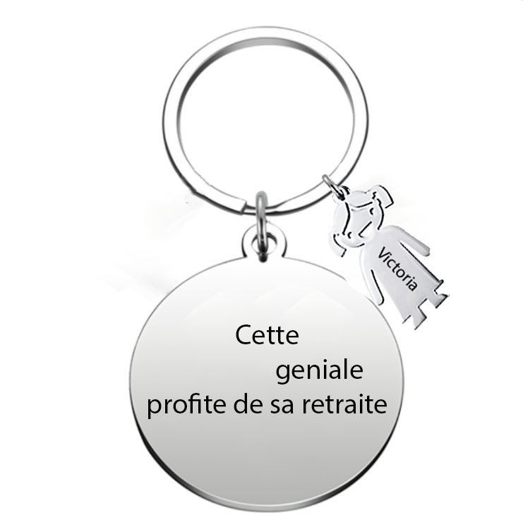 Le Porte-Clef "Cette XXX profite de sa retraite"