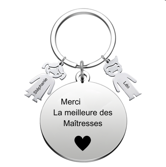Porte Clef Maitresse Merci Maitresse