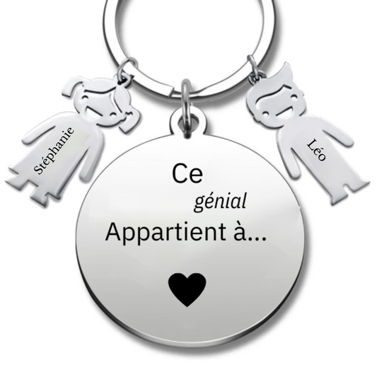 Porte-Clef "le meilleur des XXX" - A personnaliser