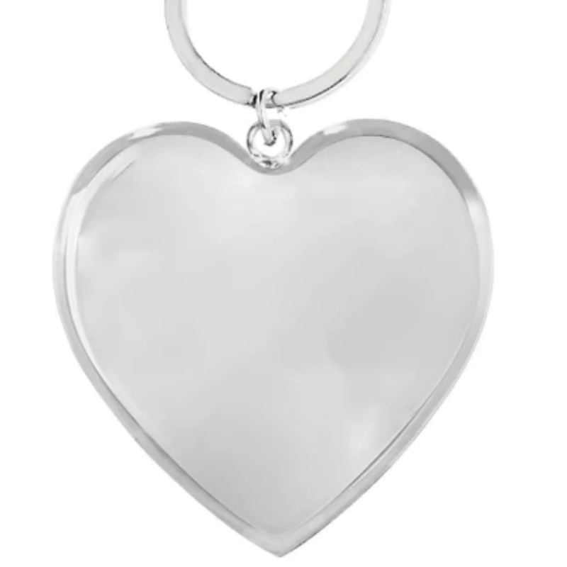 Porte-Clefs Coeur A ma Filleule Gravé