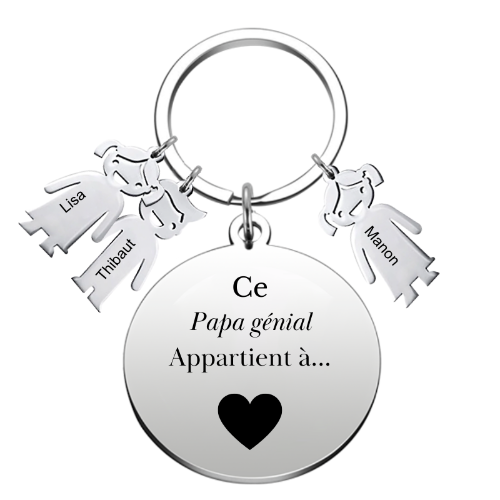 Le Porte-Clef "le meilleure des Papas"