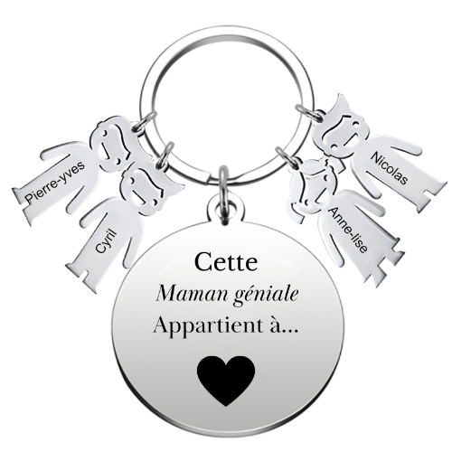 Le Porte-Clef "la meilleure des Mamans"