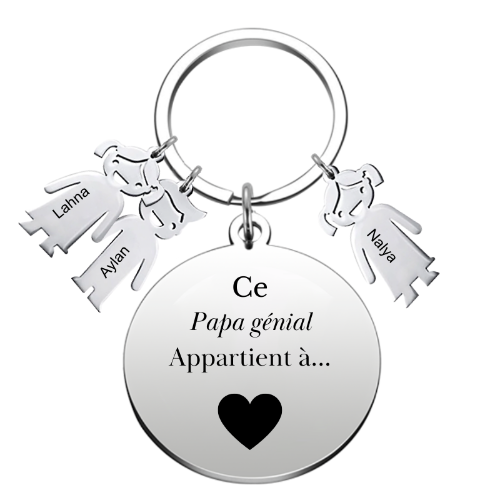 Le Porte-Clef "le meilleur des Papas"