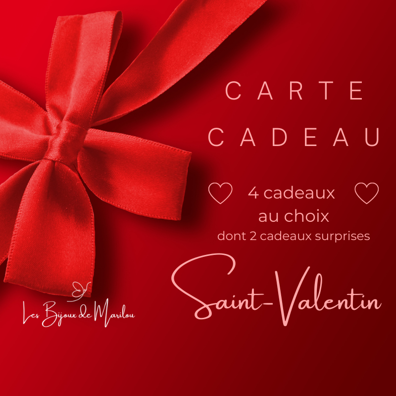 Carte Cadeau Spécial Saint-Valentin
