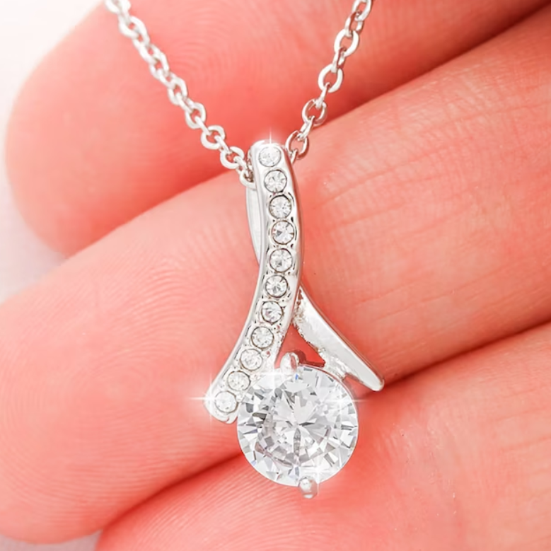 Collier Chance A ma Belle Fille + la Carte "A ma Belle-Fille"