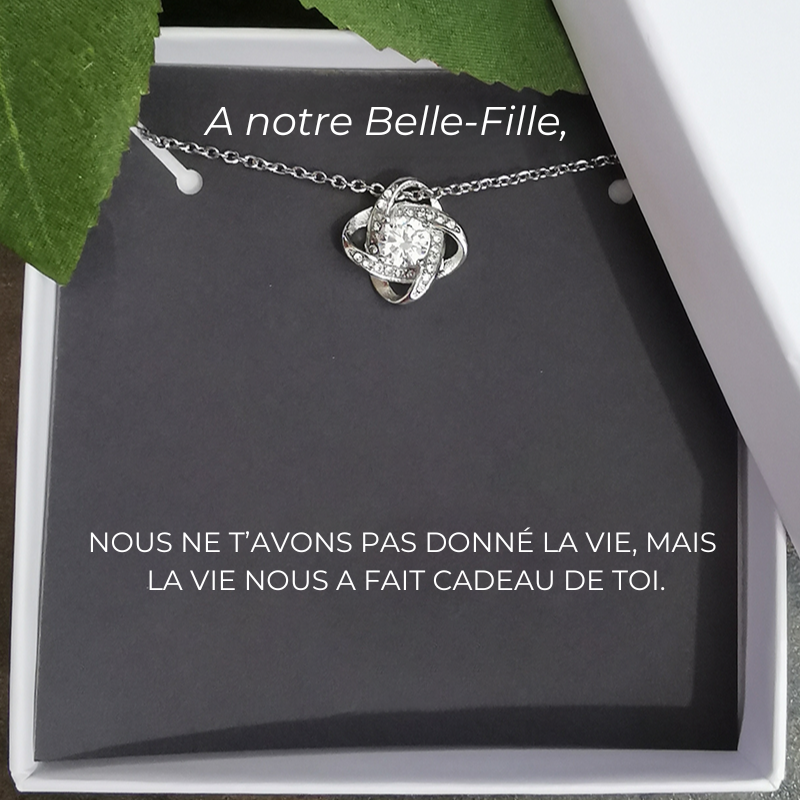 Collier Trèfle A notre Belle Fille