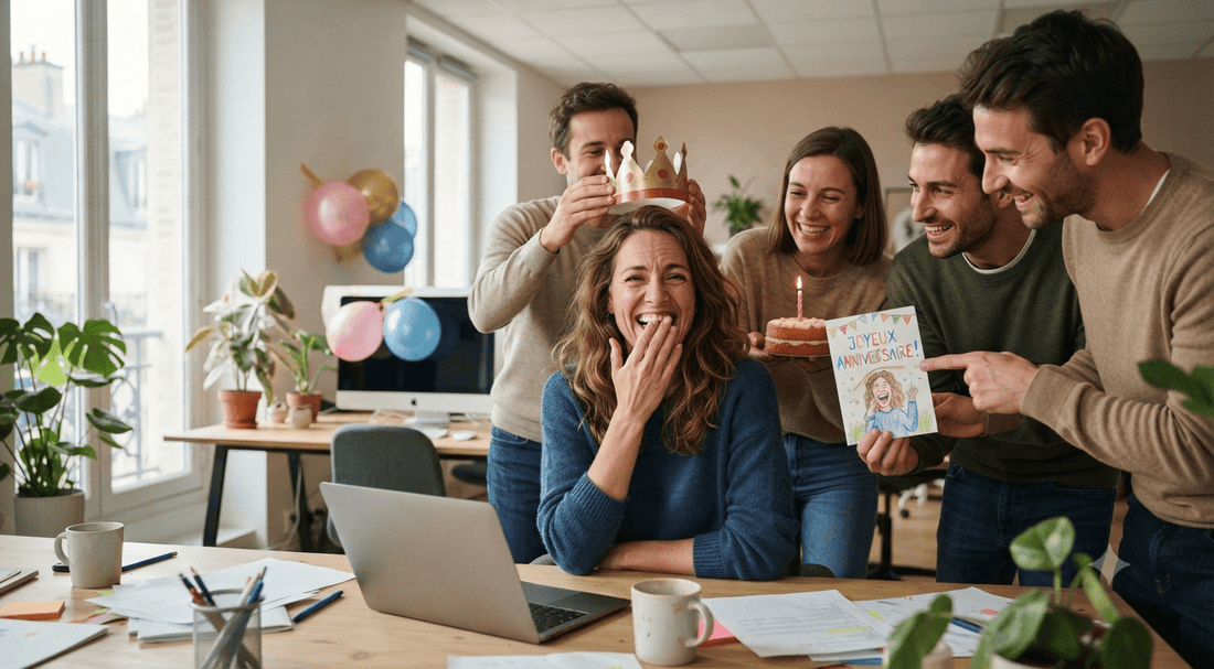 Joyeux Anniversaire Collègue Femme : Messages avec Humour