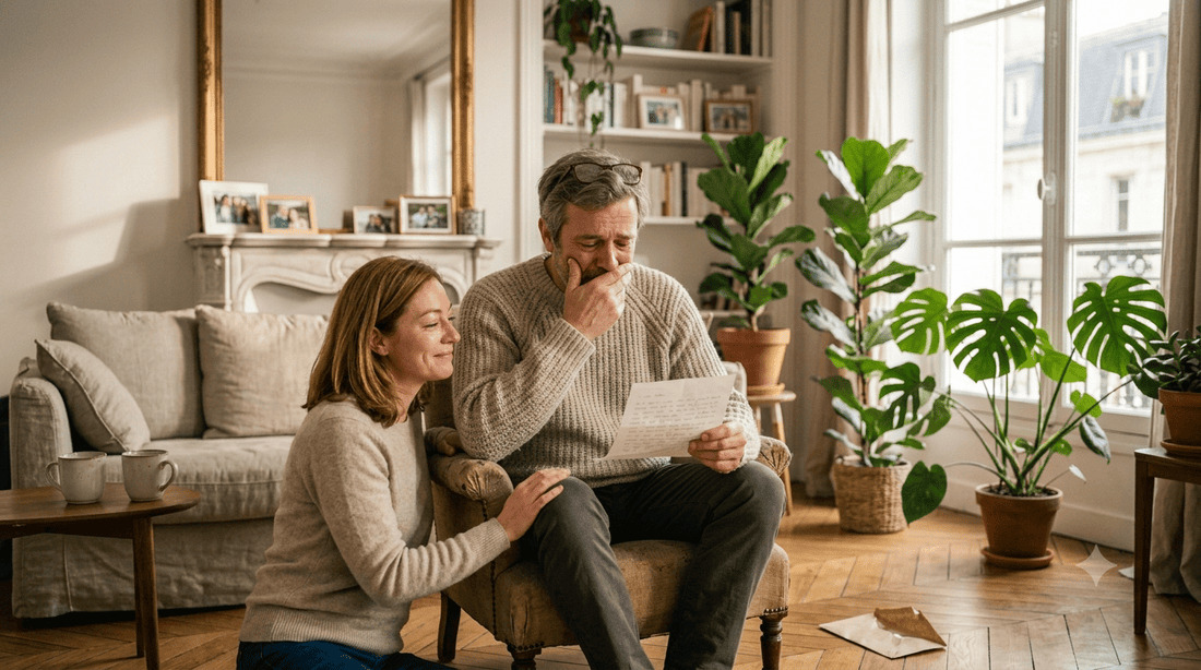 Lettre pour son Papa qui fait Pleurer