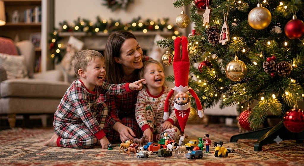 Lutin de Noël : idées de blagues et de bêtises à faire à la maison