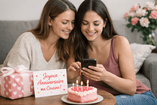 Sms Joyeux Anniversaire Cousine - Les Bijoux de Marilou