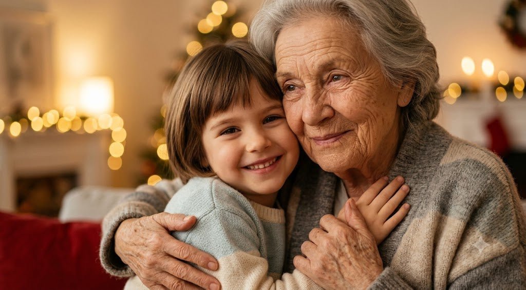 Souhaiter un joyeux Noël à sa petite-fille : messages et idées