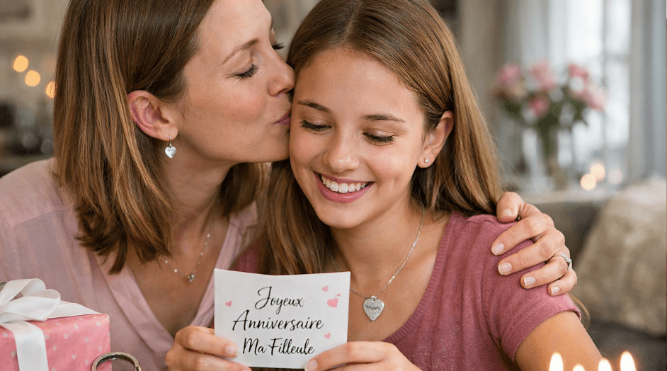 Texte Joyeux Anniversaire Ma Filleule - Les Bijoux de Marilou