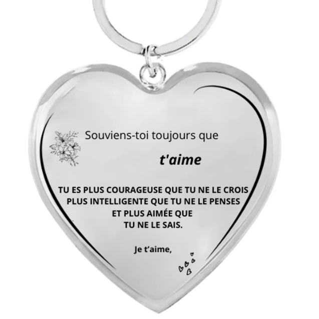 Porte-Clefs Personnalisé pour Femme - Offrez un bijou unique, à votre image