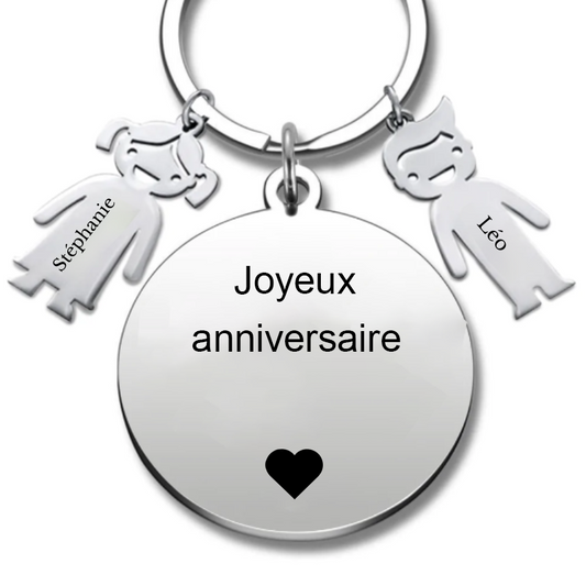 Le Porte-Clef "Joyeux anniversaire XXX"