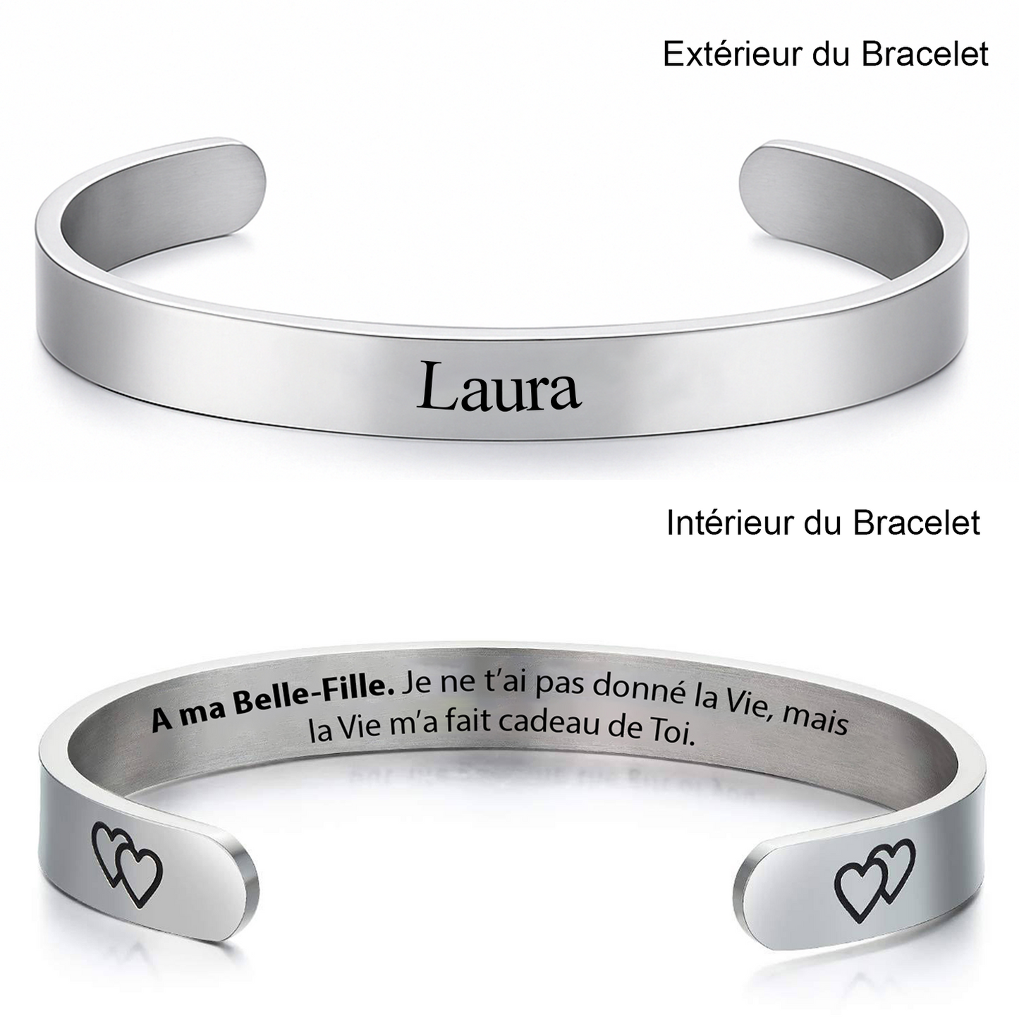 Bracelet Nounou Ajustable A personnaliser