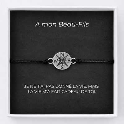 Bracelet A Mon Beau-Fils Ajustable 