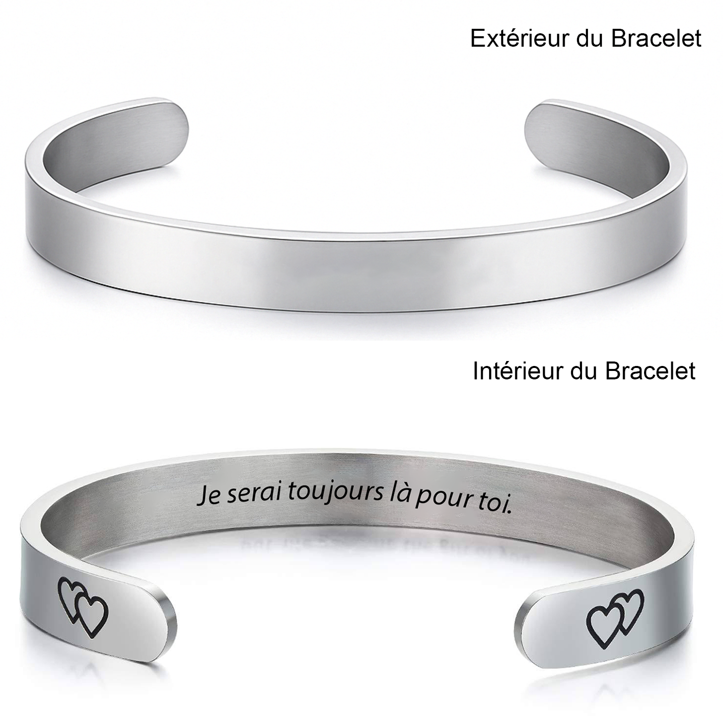 Bracelet pour Soeur Ajustable Personnalisé A Personnaliser