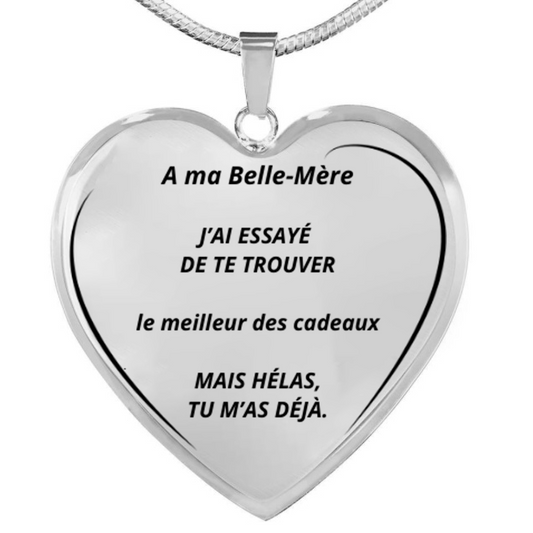 Collier Belle Mère Personnalisé