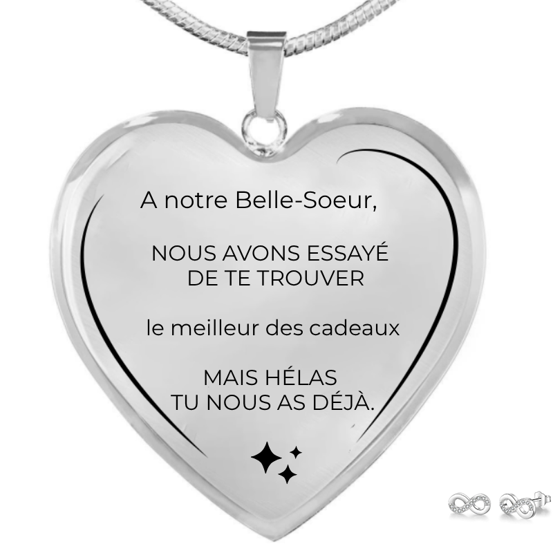 Collier Belle Sœur Personnalisé