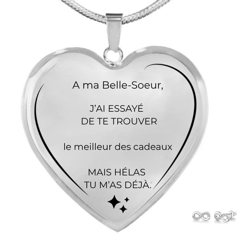 Collier Belle Sœur Personnalisé