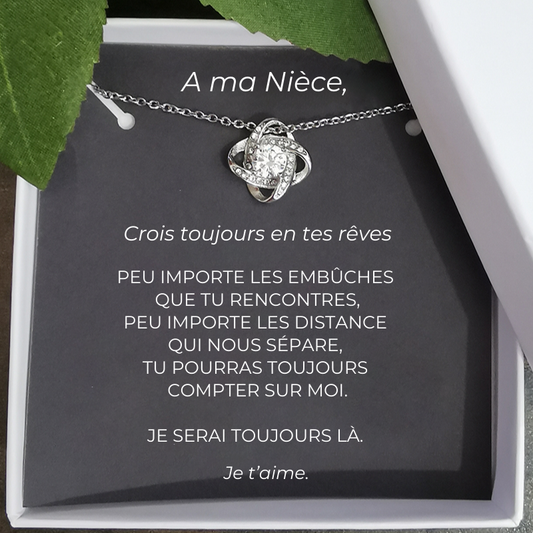 Collier Trefle Niece A ma Niece
