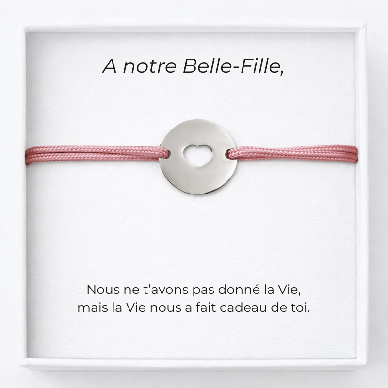 Gourmette A notre Belle Fille 