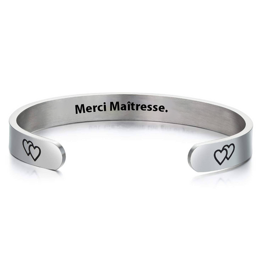 Bracelet Maitresse - Merci Maitresse