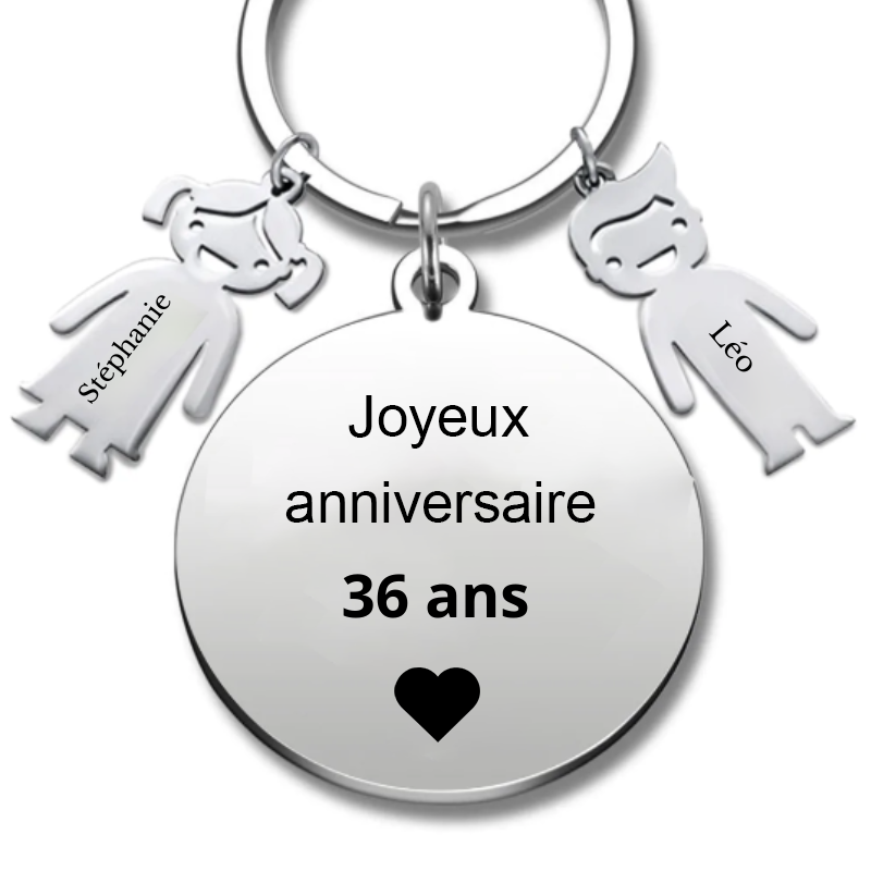 Le Porte-Clef "Joyeux anniversaire XXX ans"