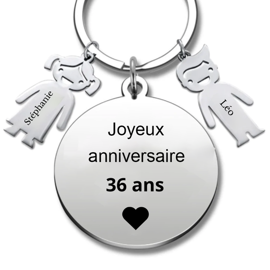 Le Porte-Clef "Joyeux anniversaire XXX ans"
