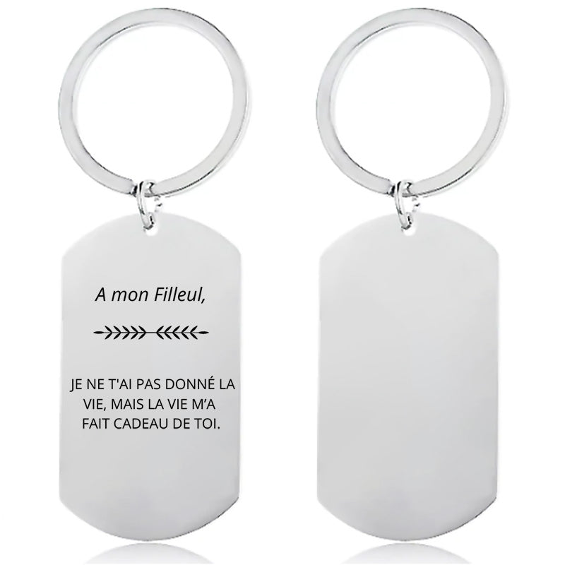 Le porte-clef "A mon Filleul"