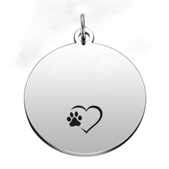 Médaille "Chat XXX" - Pour Chat personnalisable Nom et Téléphone