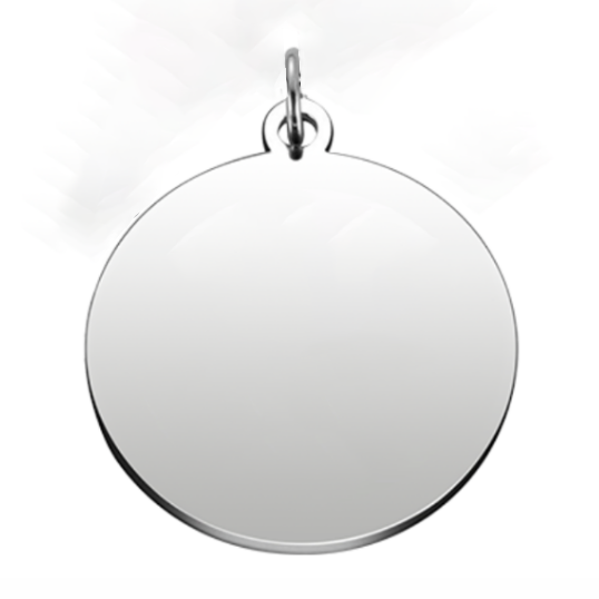 Médaille "Chien XXX" - Pour Chien personnalisable Nom et Téléphone