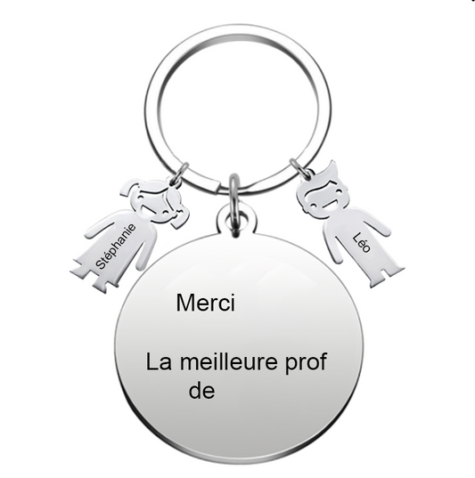 Le Porte-Clef "Merci XXX, la meilleure prof de YYY"