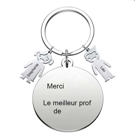 Le Porte-Clef "Merci XXX, le meilleur prof de YYY"