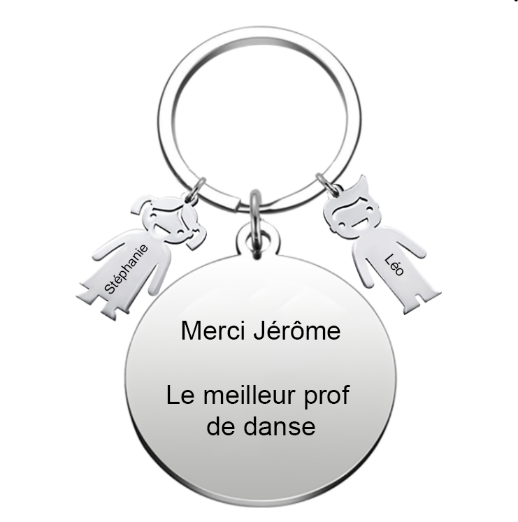 Le Porte-Clef Merci "Merci XXX, le meilleur prof de YYY"