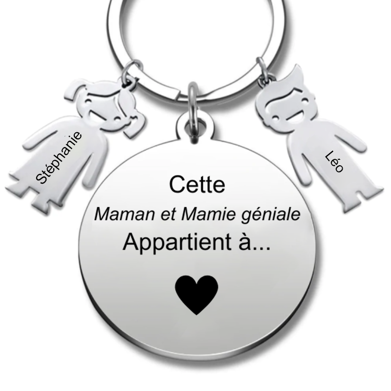 Le Porte-Clef "la meilleure des Mamans et Mamies"