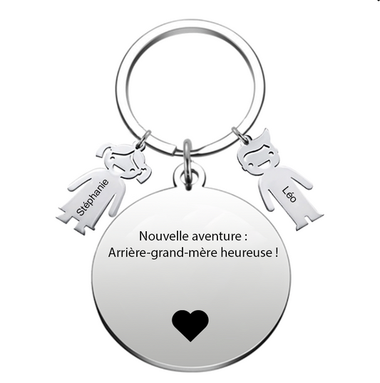 Le Porte-Clef "Nouvelle naissance : Arrière-Grand-Mère heureuse"