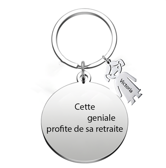 Le Porte-Clef "Cette XXX profite de sa retraite"