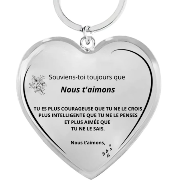 Porte-Clefs Personnalisé pour Femme - Offrez un bijou unique, à votre image