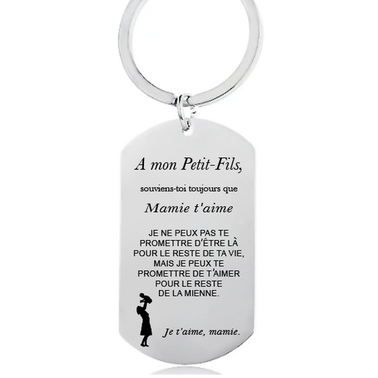 Le porte-clef "A mon Petit-Fils"