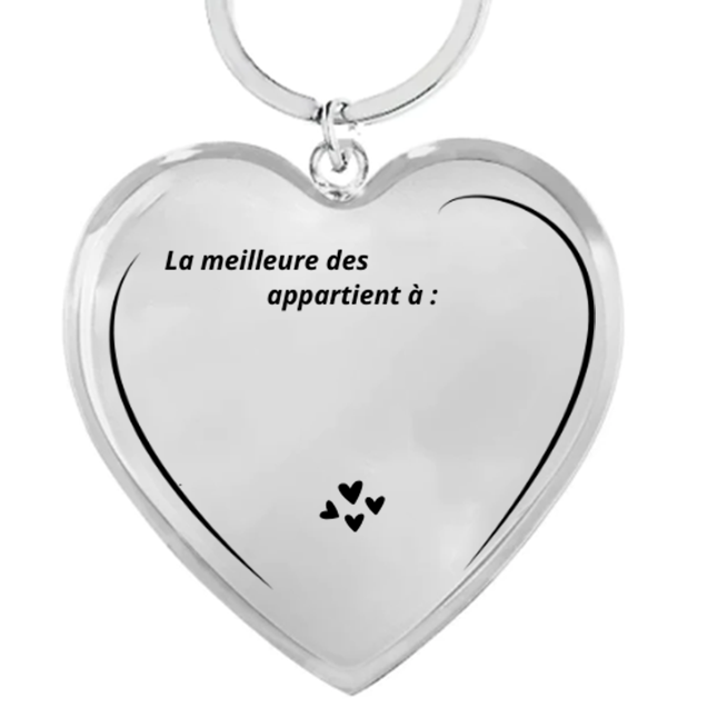 Porte-Clefs Personnalisé pour Femme - Offrez un bijou unique, à votre image