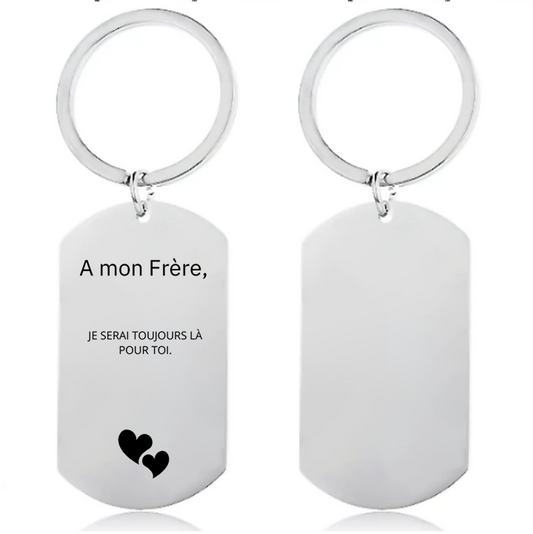Porte-Clefs Frère A personnaliser