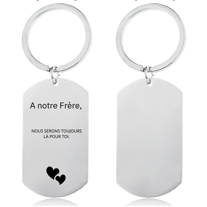 Porte-Clefs Frère A personnaliser