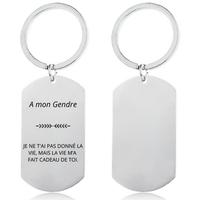 Porte Clé Gendre Personnalisé